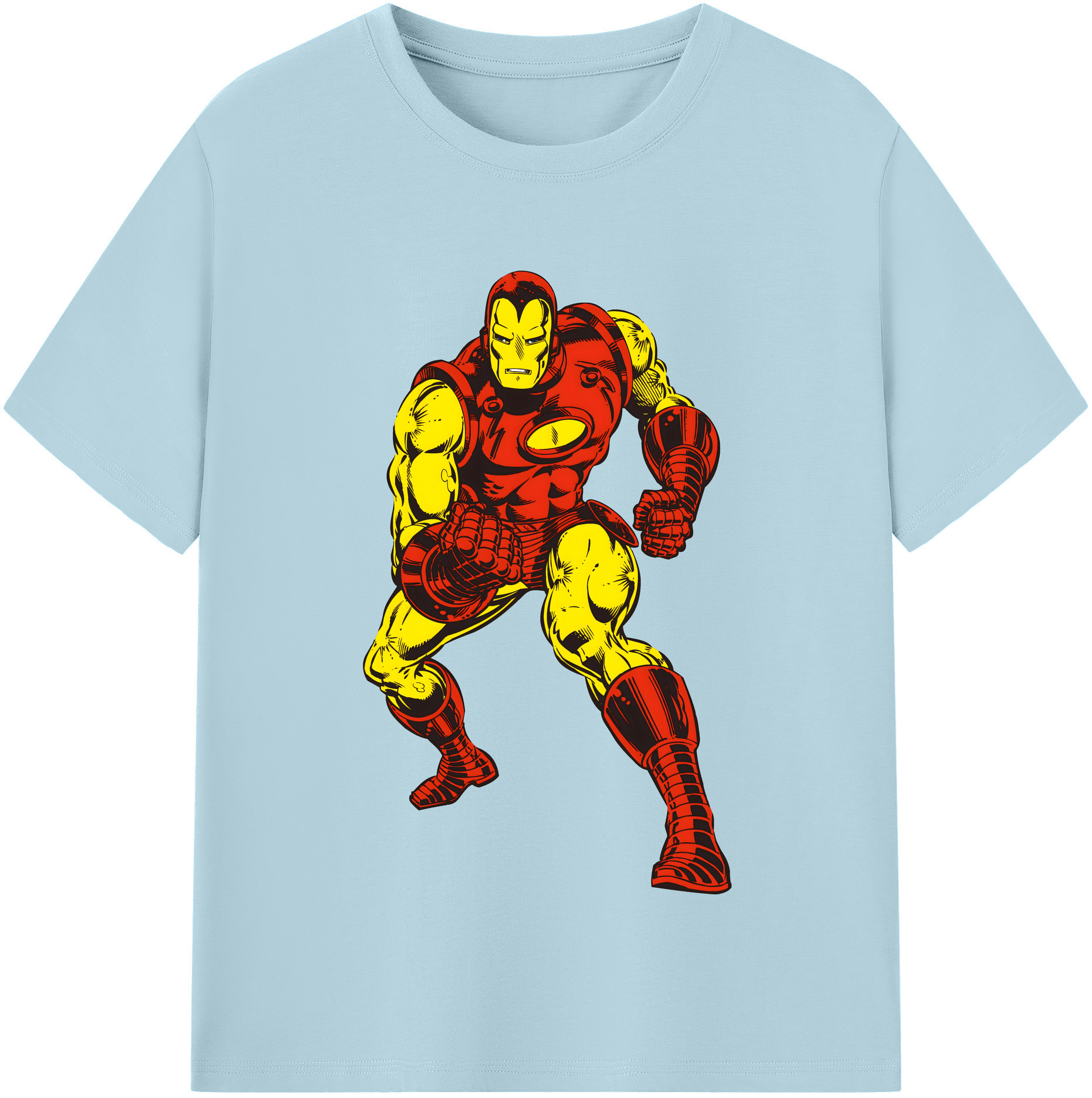 （画像用） アベンジャーズ The Avengers 綿100％半袖Tシャツ（フロントプリント）